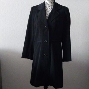 Preston & York Elegant Black Trench Coat